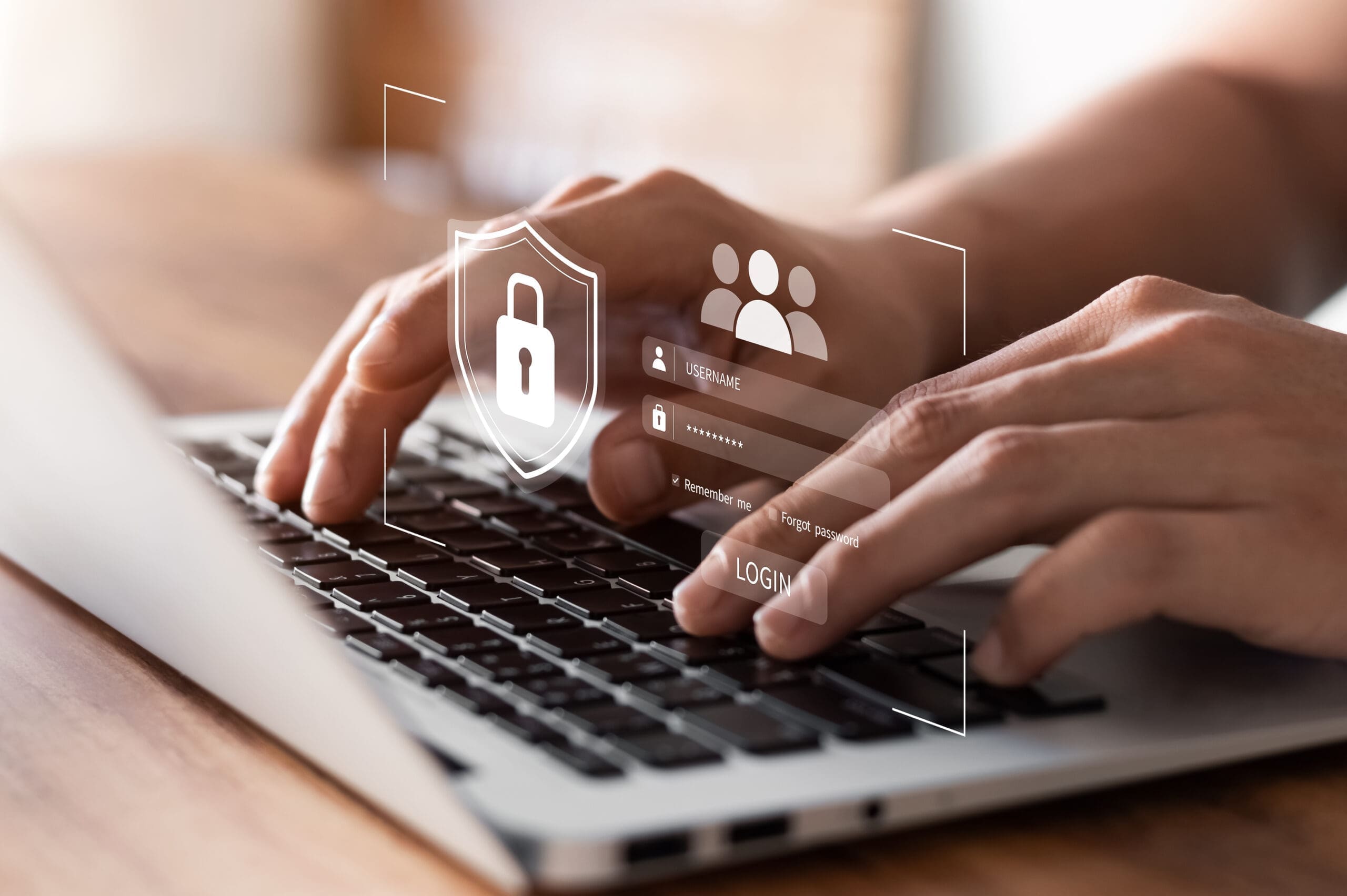 Cybersecurity and privacy concepts to protect data. Lock icon an Setting Up Your Windows PC Privately: The OOBE/bypassnro Method